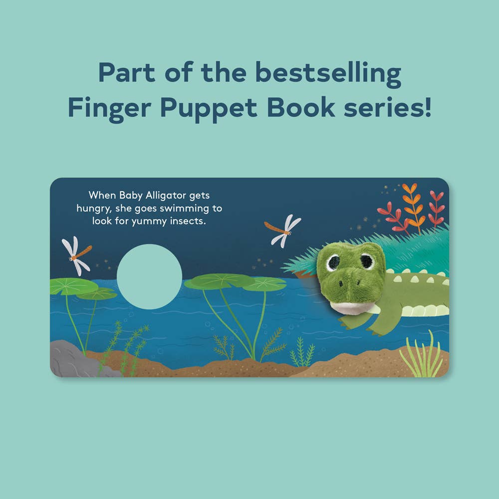 Baby Alligator: Finger Puppet Book