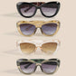 Large Cat Eye Sunglasses Set