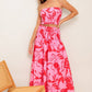 A printed woven top and skirt set - IT13677-SET