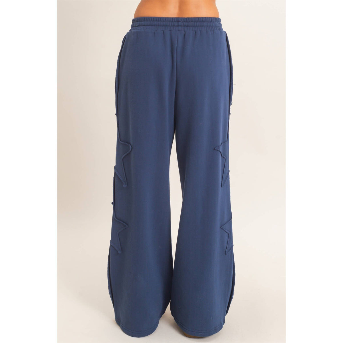French Terry Star Patch Sweatpants