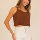 Flowy Cropped Tank Top