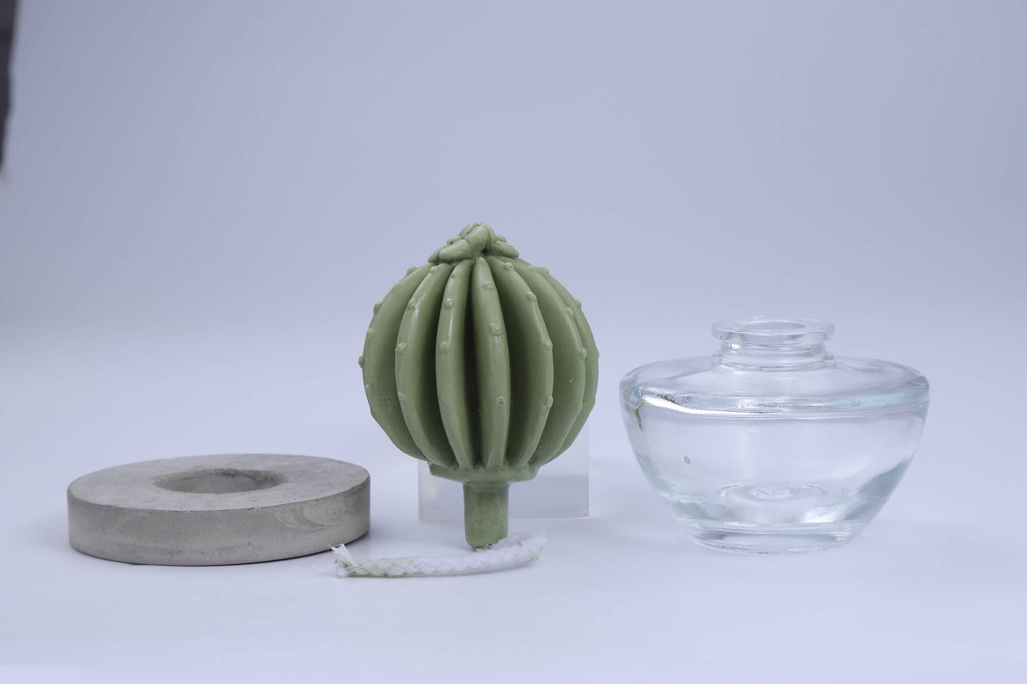 Cactus - Barrel Cactus ceramic diffuser gift set - 100ml
