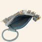 Fringe Cuff Clutch Tassel Wristlet Clutch Bag