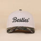 Besties'/I'm The Friend In Low Places two tone snapback hat