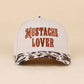 Mustache Lover Two Tone Snapback Hat