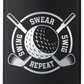 Golf Flask - Stainless Steel