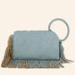 Fringe Cuff Clutch Tassel Wristlet Clutch Bag