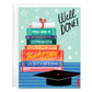 Graduation Greeting Card - Happy Grad Books