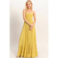 Smocked Halter Maxi Dress