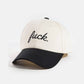 Fuck Print Cap