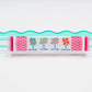 Crystal Prism Pink | Mahjong with Bold Angles and Vibrant Vibes | 1.25" x 0.9" x 0.7"