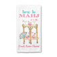Time to Mahj Mahjong Towel, Cocktail Tile Game Decor Hostess