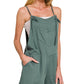SI-26568 Knot Strap Romper w/ pockets