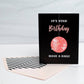Disco Ball Pink Have a Ball Birthday Card