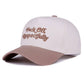 Fxck Off Respectfully Two Tone Canvas Cotton Cap Zenana Consgt.