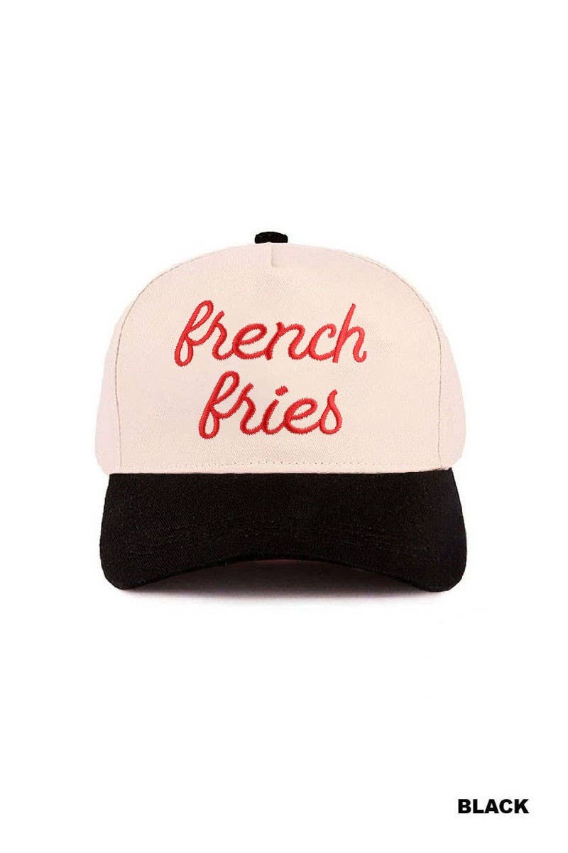 French Fries Two Tone Cotton Hat