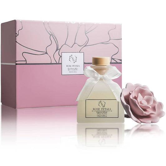New (2025) Diffuser Sets Sunshine Ceramic set - Rose Petals