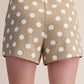 Fitted Mini Shorts