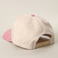 Small Gingham Check Two-Tone Trucker Hat