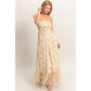 Smocked Floral Maxi Dress