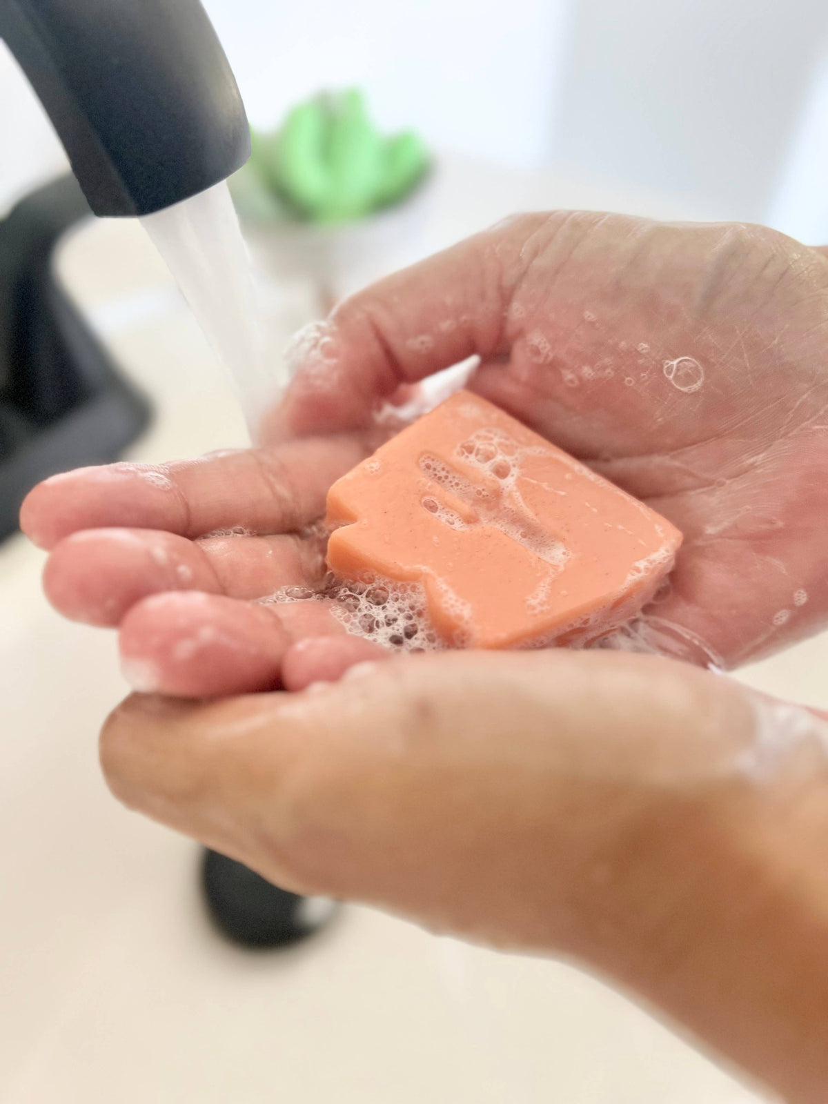 Arizona Mini Soap (Single): Cactus Flower (White + Pink)