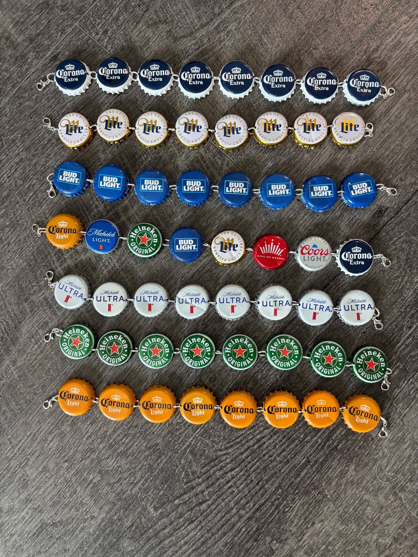 Trendy Beer Bottle Top Hat Chain