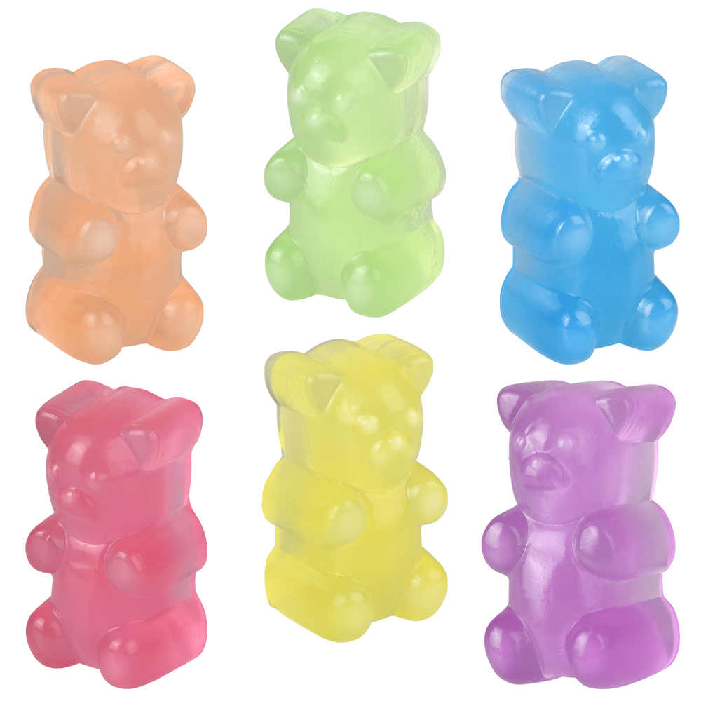 (T) 1.5" SQUEEZY YUMMY BEAR      12/DISP