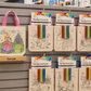 Kids Color Your Own Tote Bag Craft Kit – 5 Designs