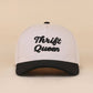 Thrift Queen Two Tone Snapback Hat