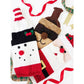 Christmas Theme Sweater Knitted Wine Bottle Bag