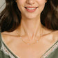 Dainty Pearls - 18K Gold Plated, Waterproof Necklace