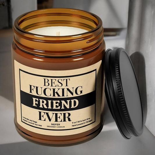 Best F*cking Friend Ever | Laughing Light Candle Collection