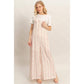 Tie Strap Jumpsuit With Hem Slits