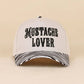 Mustache Lover Two Tone Snapback Hat