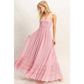 Smocked Halter Maxi Dress