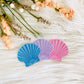 Seashell embroidered hat patch