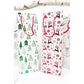 Christmas Theme Wine Gift Bag