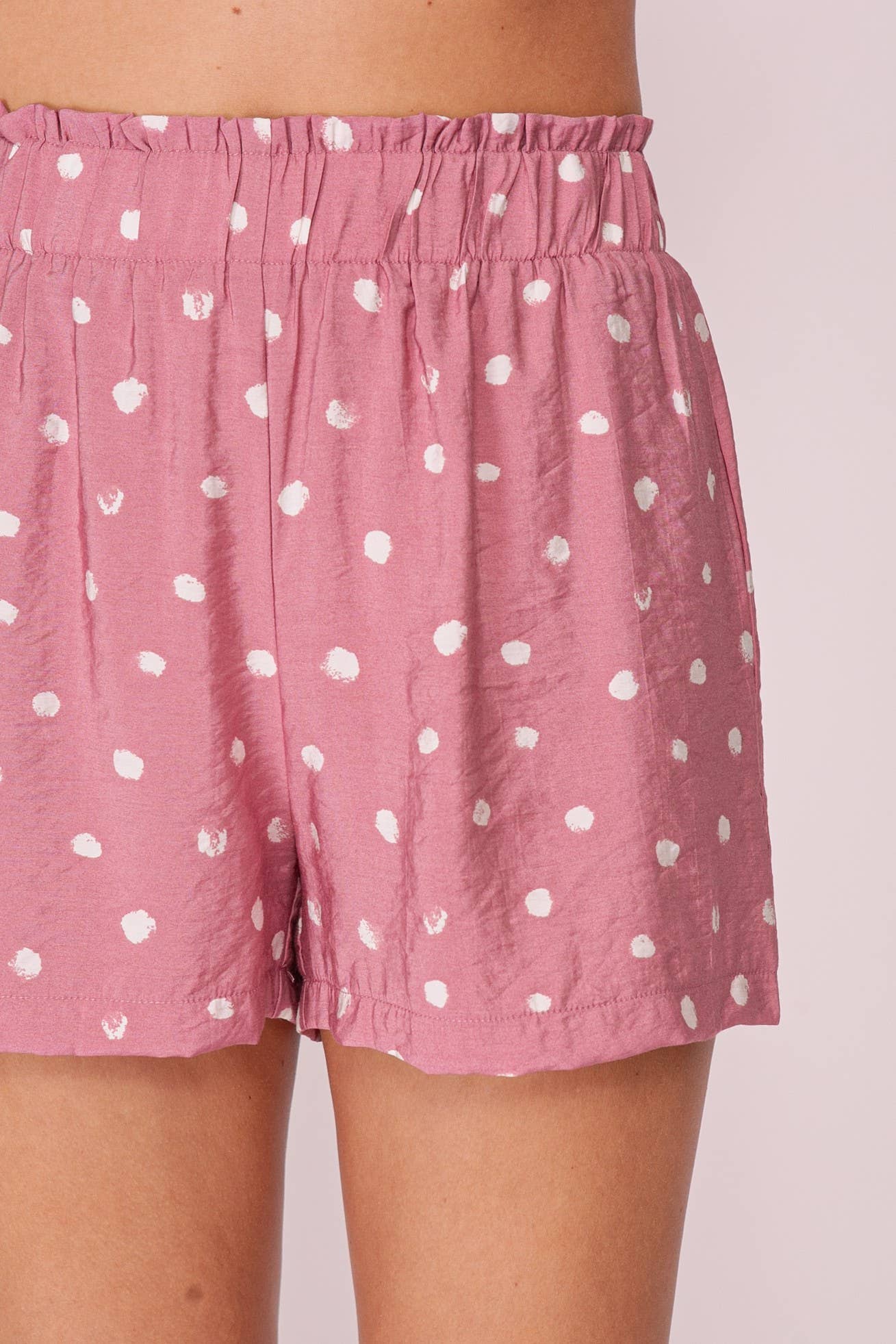 Polka Dot Relaxed Fit Shorts 2