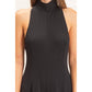 Sleeveless Halter Neck Jumpsuit