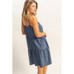 Tiered Spaghetti Strap Dress