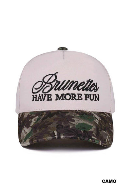 .Two Tone Canvas Cotton Cap