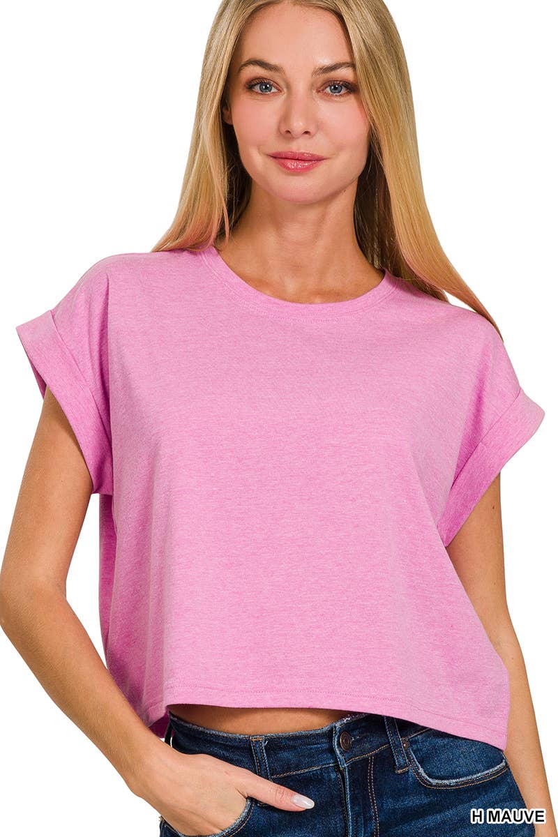 `".Cotton Short Sleeve Tee