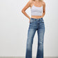 P8191M-MID RISE BOOT CUT WITH DESTROY