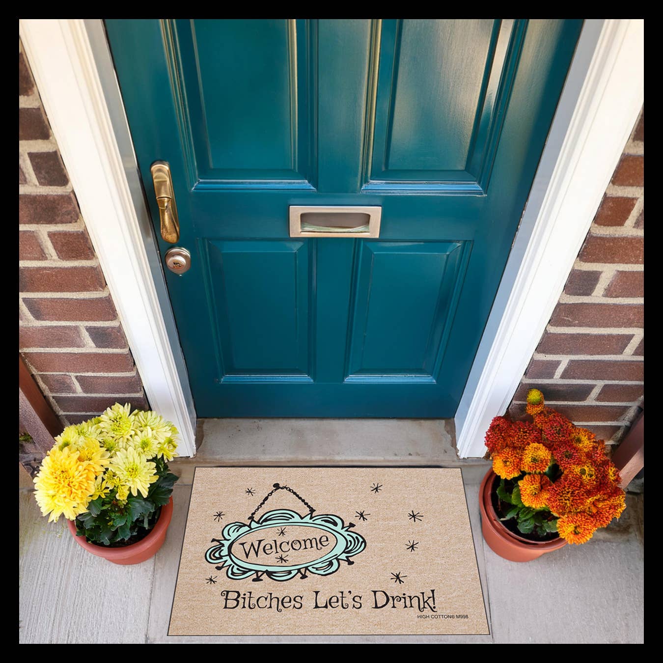 Welcome Bitches Let's Drink Mat
