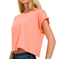 `".Cotton Short Sleeve Tee