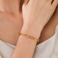 STAINLESS STEEL WATERPROOF TARNISH FREE BRACELET | 40B112