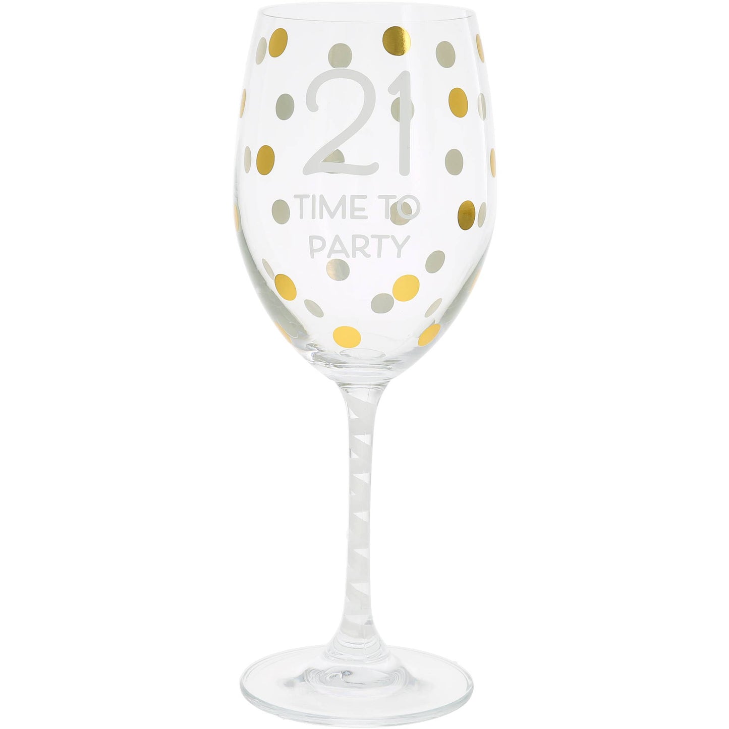 21 - Gift Boxed 16 oz Crystal Wine Glass