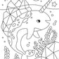 Kaleidoscope: Too Cute! Coloring by