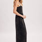 WASHED SLEEVELESS WIDE LEG JUMPSUIT
