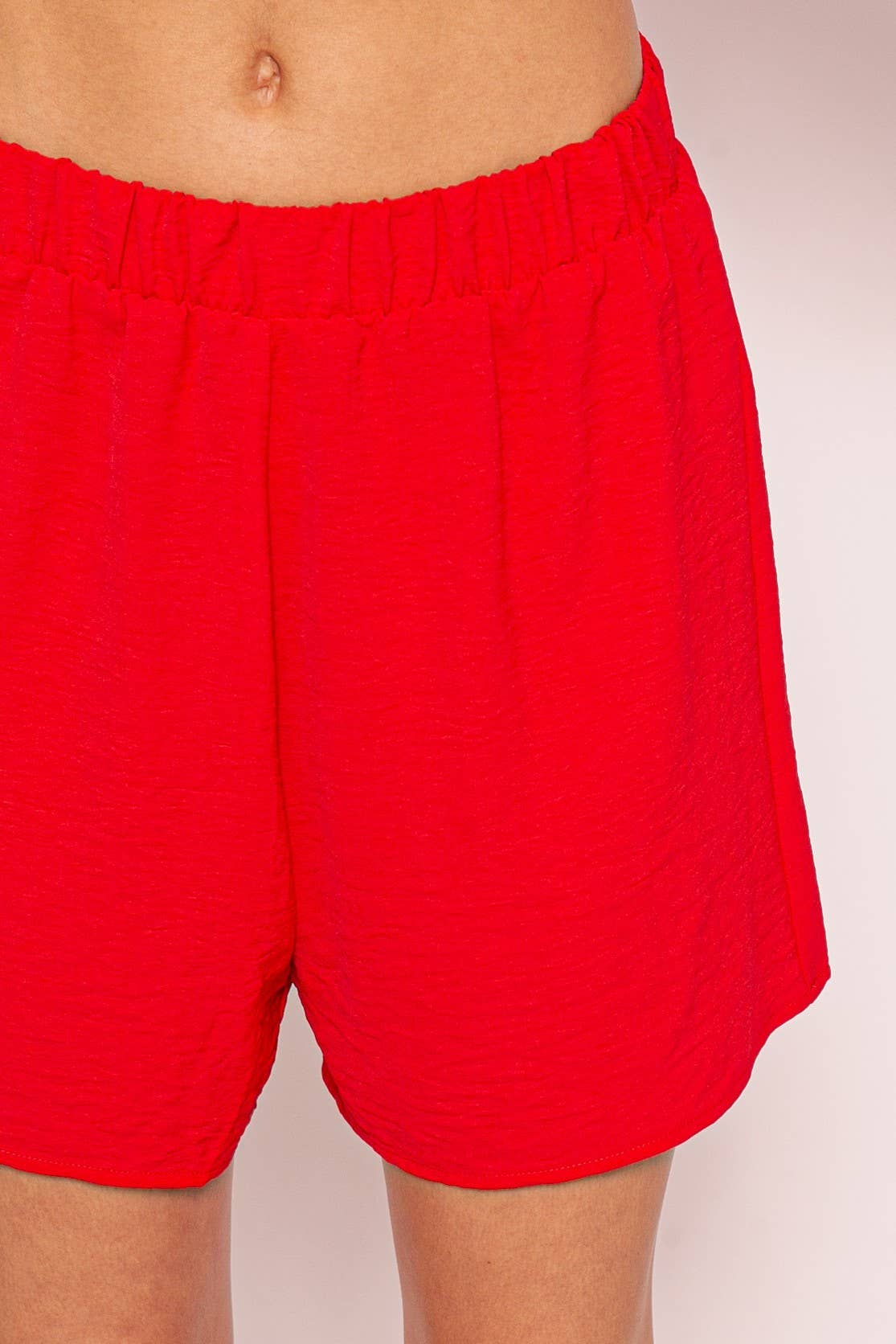 Summer Elastic Waist Airflow Shorts 6
